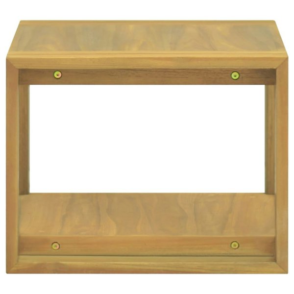 Berkfield Bathroom Cabinet 45x45x35 cm Solid Wood Teak
