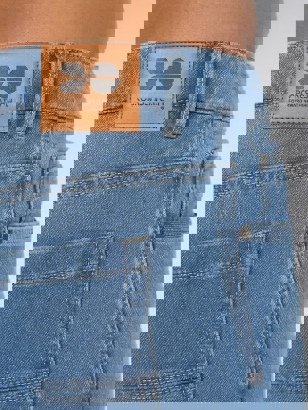 Crosshatch Lampoons Slim Fit Jeans Light Wash