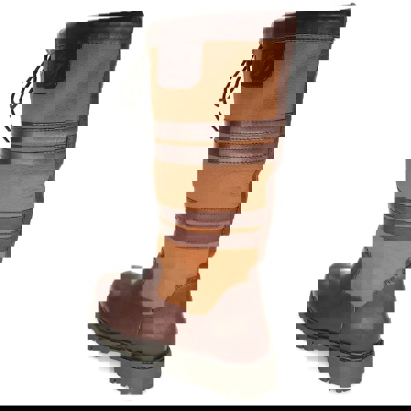 Frank James Burghley Equestrian Leather Country Long Boots Waterproof