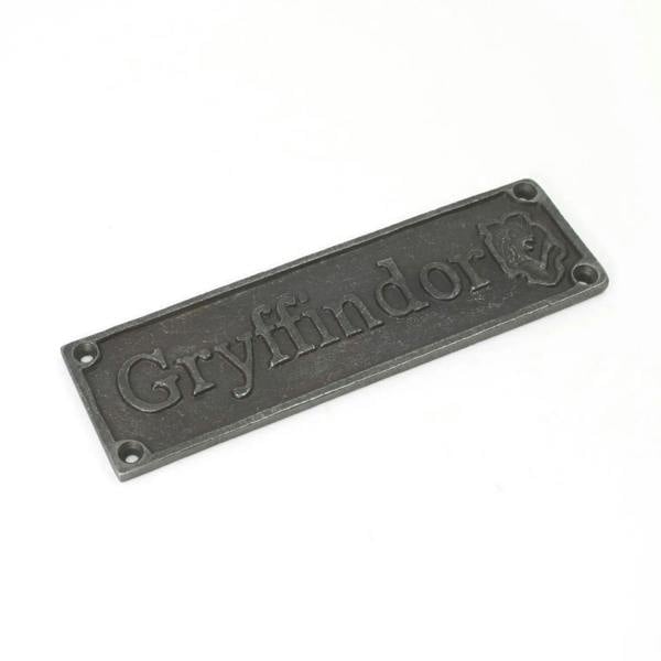  Antique Cast Iron Gryffindor Door Sign/Plaque - 172mm