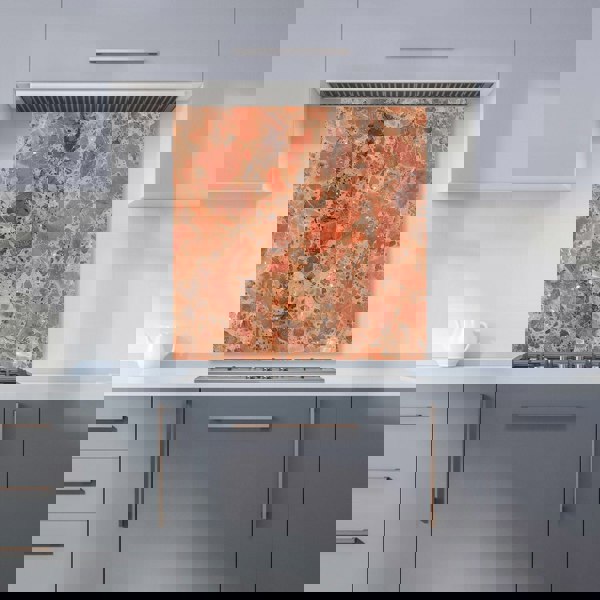 Warren Reed - Designer Authentic Terracotta Quartz Effect Kitchen Splashback