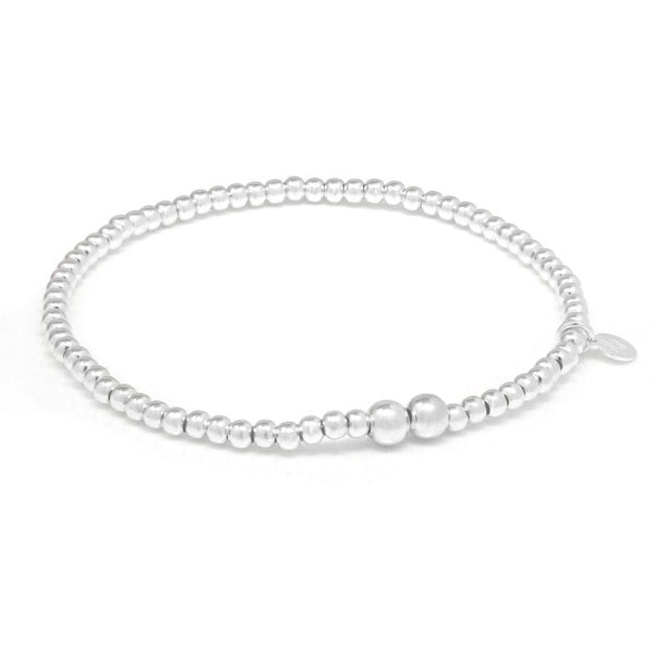 Say It With Adults Ball Bracelet - Sterling Silver