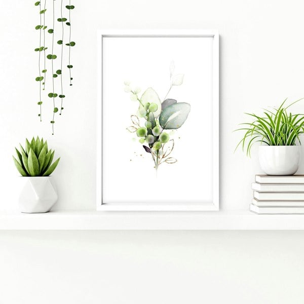 Art for a bathrooms | Set of 3 framed wall art