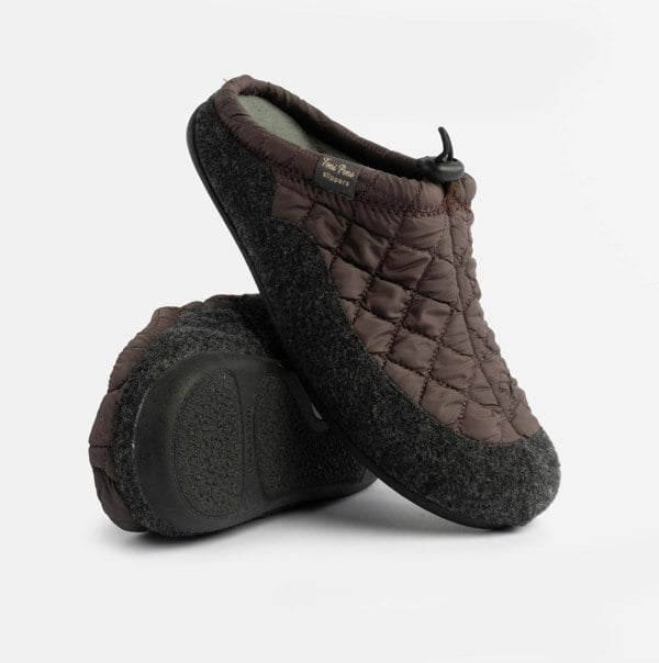 Toni Pons NADIR-UM Mens Mule Slippers Pruna Wine