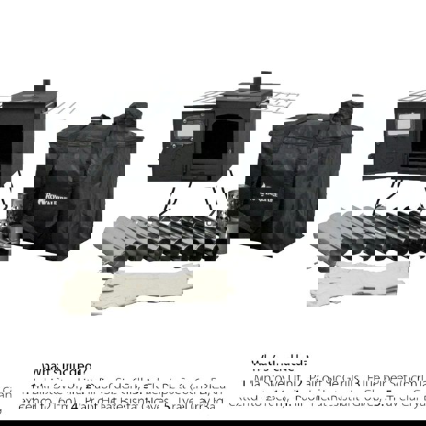 Royal Fire Pandora Portable Firebox Tent Stove in Charcoal