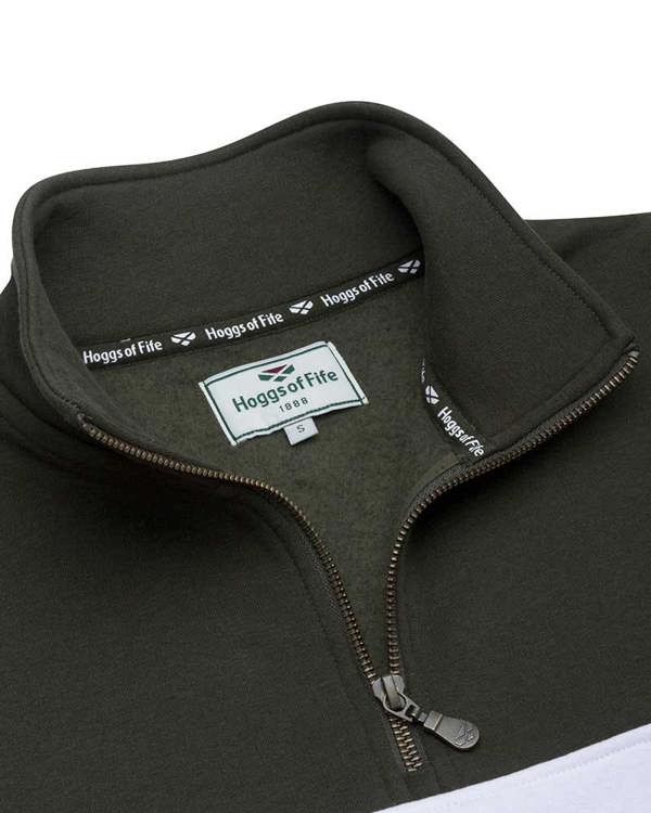 Hoggs of Fife Dumfries 1888 Gents 1/4 Zip Sweatshirt 