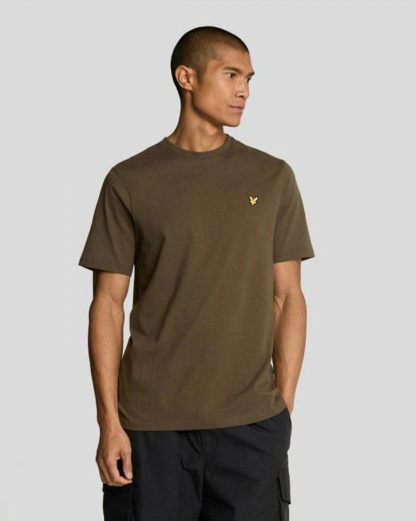 Lyle & Scott Plain Mens T-Shirt TS400VOG - W485 Olive