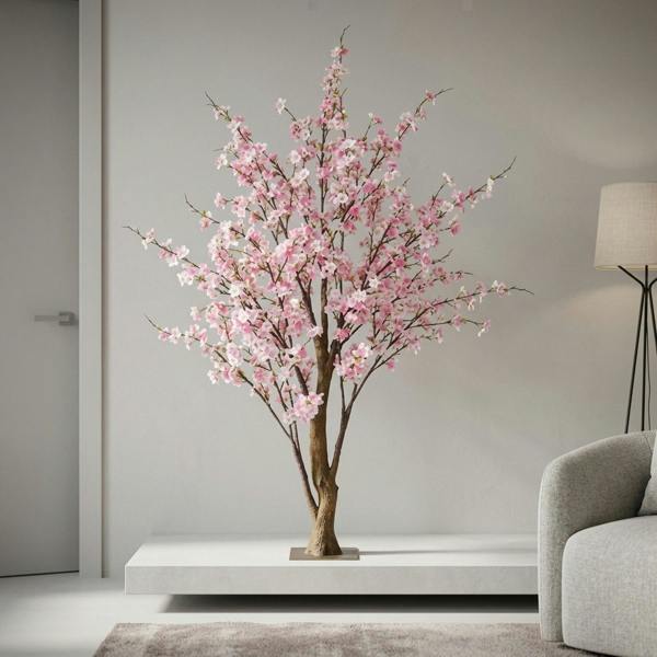 Garden Greatness Lifelike Pink Yoshino Blossom Tree