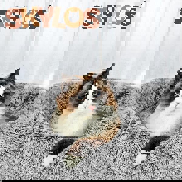 Skylos Dog Bed Cat Beds Washable Large Puppy Soft Warm Plush Calming Cushion