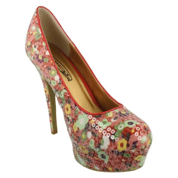 Spot On Ladies Spot On Platform Stilletto Shoe