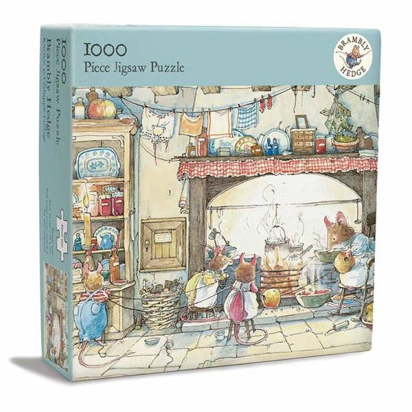 Brambly Hedge Kitchen at Crabapple Cottage Jigsaw, Jigsaws & Puzzles, History & Literature, Gift