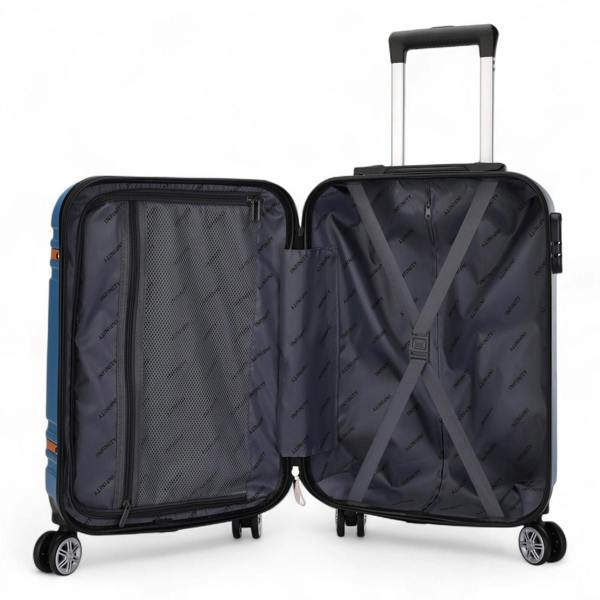 Infinity Luggage Hard Shell Cabin 36 x 22 x 56 cm ABS Suitcase Suitable for Easyjet, Ryanair, Wizzair