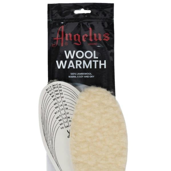 Angelus Wool Fleecy Insoles - Cut to Size for Custom Winter Warmth