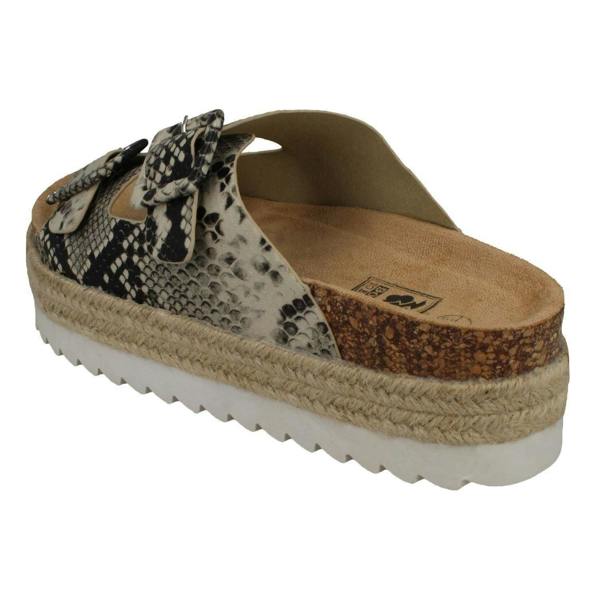 Down to Earth Ladies Down To Earth Flatform Mules F10921