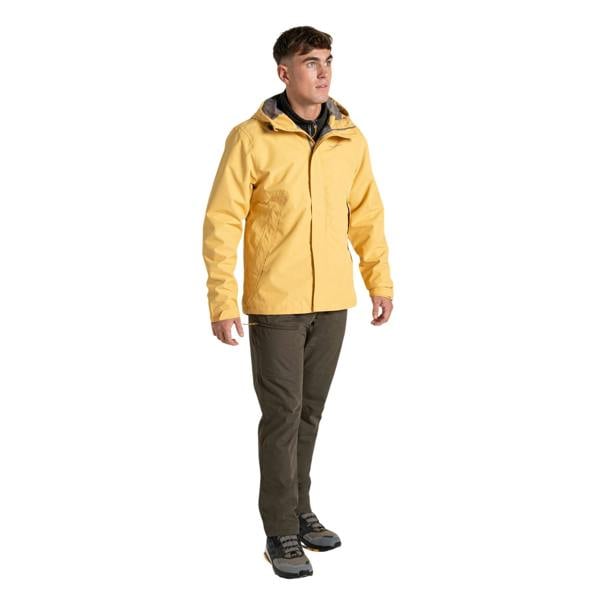 Craghoppers Mens Ossus Waterproof Jacket - Indian Yellow - 