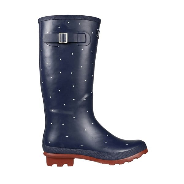 Regatta Womens/Ladies Ly Fairweather II Tall Durable Wellington Boots - Navy/Burnt Tikka Red