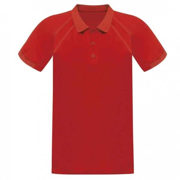 Regatta Hardwear Mens Coolweave Short Sleeve Polo Shirt - Classic Red