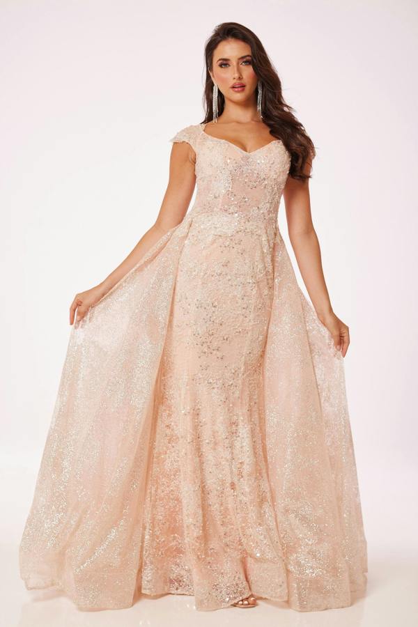 LuvForever Light Pink Maxi Dress