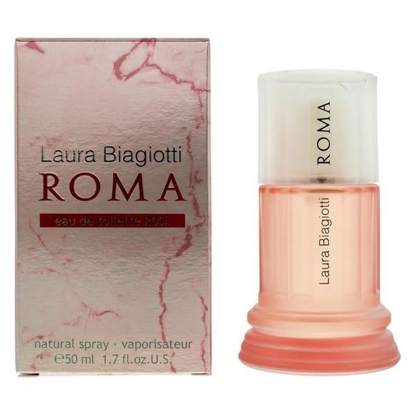 Laura Biagiotti Roma Rosa Eau de Toilette 50ml Spray For Her
