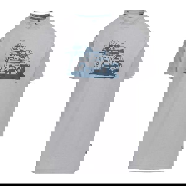 Trespass Mens Wonderer Casual T-Shirt - Stone Grey