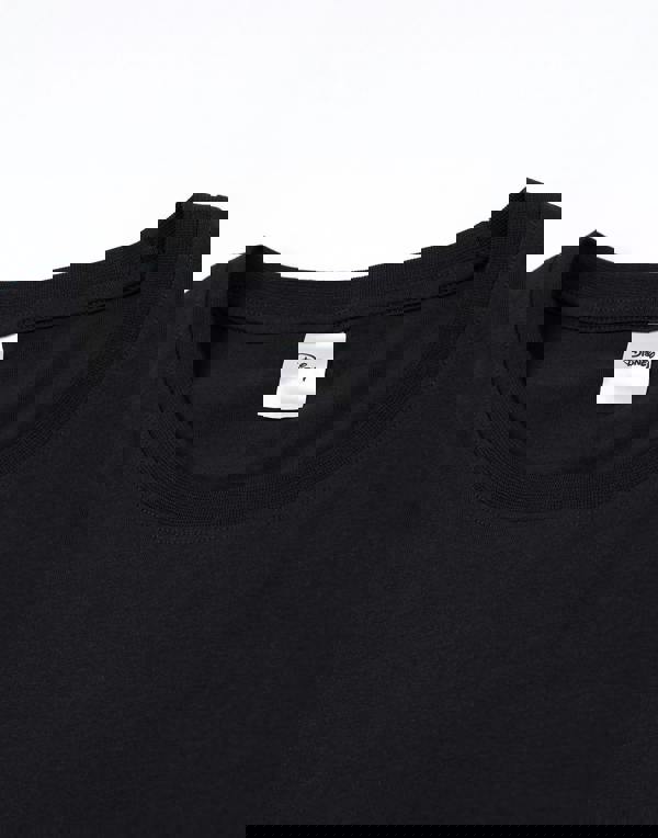 Disney Snow White & The Seven Dwarfs Mens Black Grumpy Short Sleeve Long Leg Pyjama Set