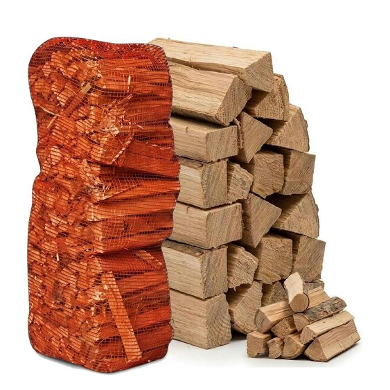 4kg Kindling Wood Net Ideal Cut Lengths for Stoves, Fireplaces & BBQs