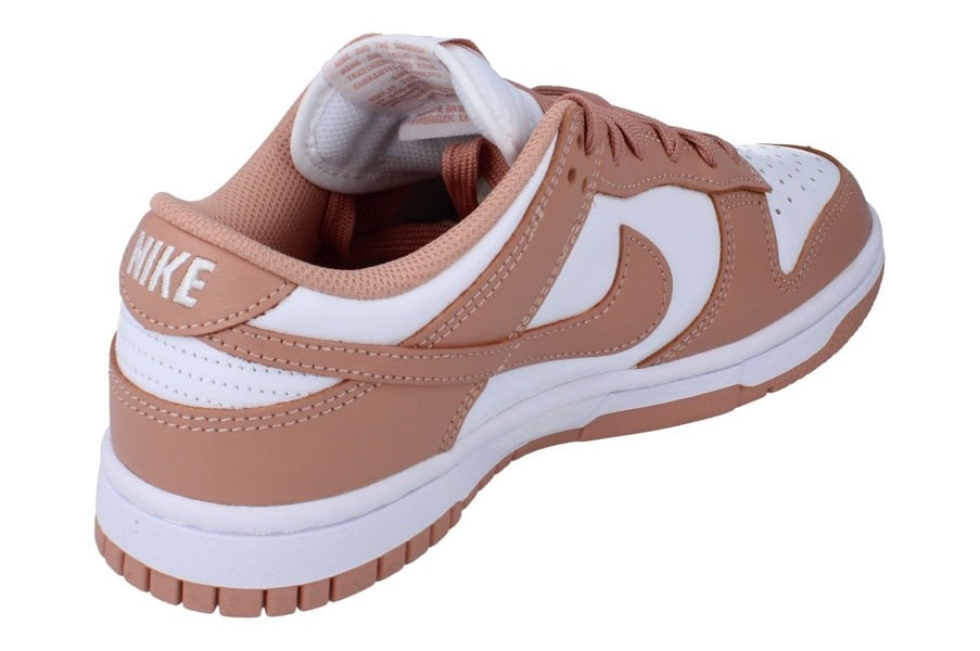 Nike Womens Dunk Low Trainers Dd1503  118 - White Rose Whisper 118 - Photo 2