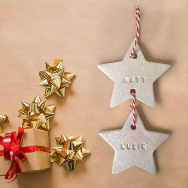 Personalised Family Christmas Decoration - detail view