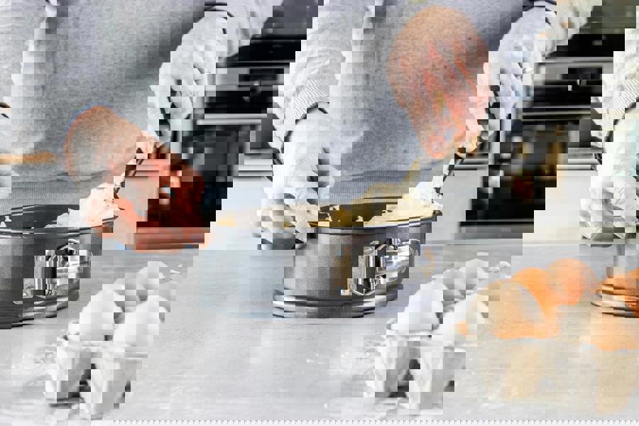 MasterClass Twin Pack - Non-Stick 20cm and 23cm Spring Form Pans