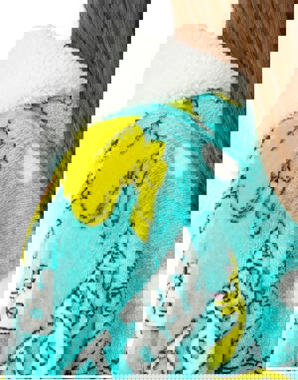 Rugrats Womens Blue Blanket Hoodie (One Size)