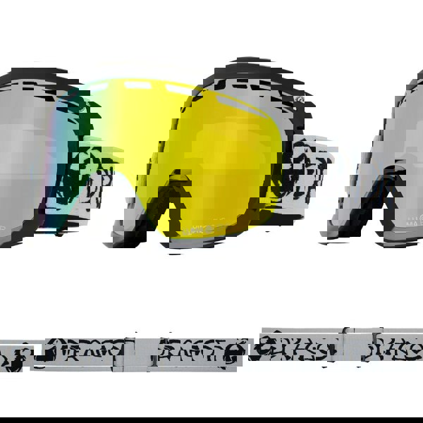 Dragon D1 OTG - Classic Grey with Lumalens Gold Ionized & Lumalens Light Rose Lens