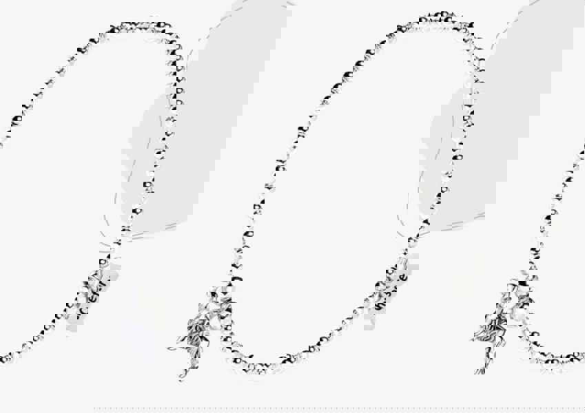 King Charles Spaniel Silver Ball Bead Bracelet - Personalised - MYLEE London