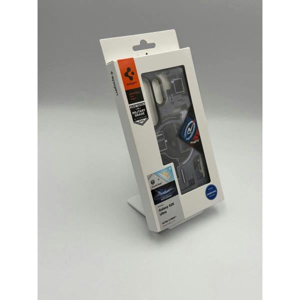 Spigen Ultra Hybrid Mag Case with MagFit for Samsung Galaxy S26 Ultra 6.9" Zero One Black - ACS10682
