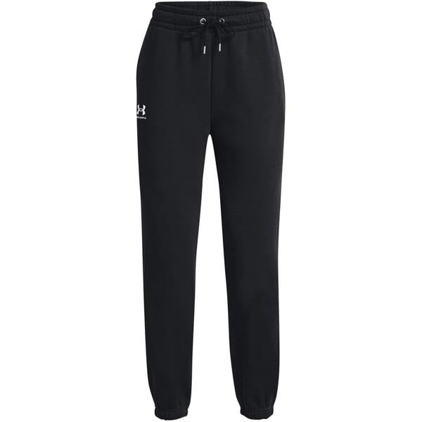 Under Armour Womens/Ladies Fleece Joggers - Black/White - 