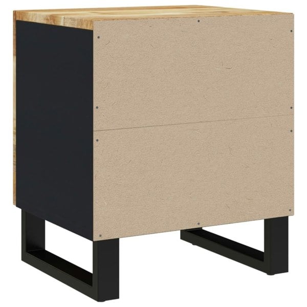 Berkfield Bedside Cabinets 2 pcs 40x33x46 cm Solid Wood Mango