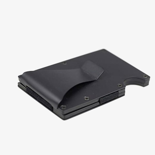 T. H. Baker Mad Man Black Stainless Tactical Wallet HM2368
