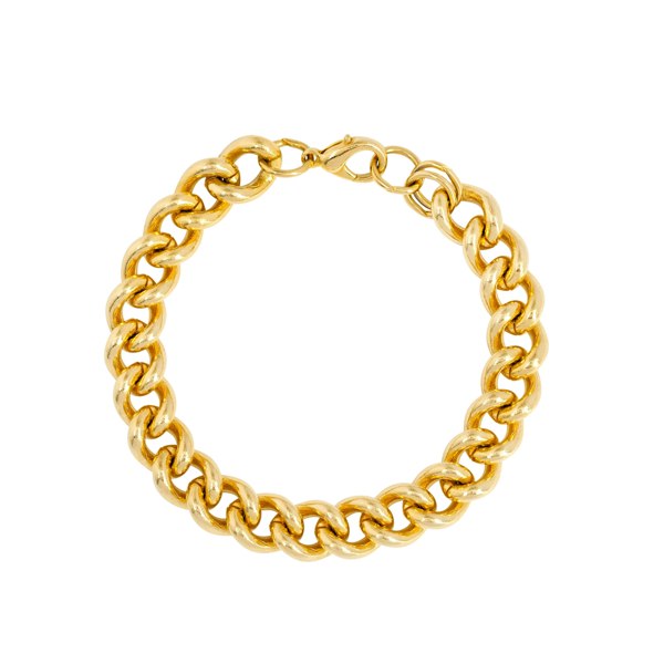 Gold Trip Vintage Heavy Gold Chain Bracelet