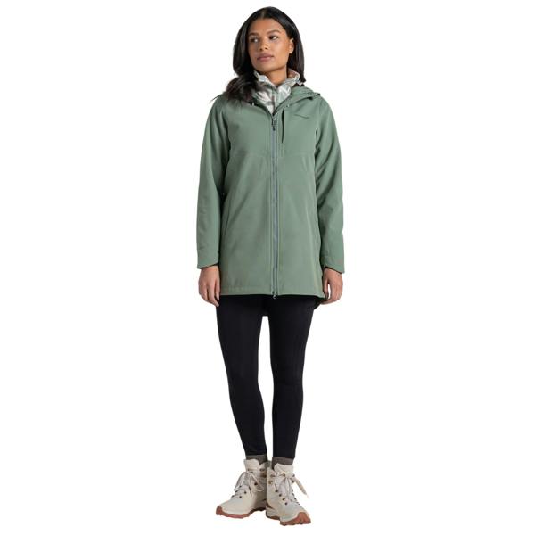 Craghoppers Womens/Ladies Hopegill Hooded Jacket - Sage - 