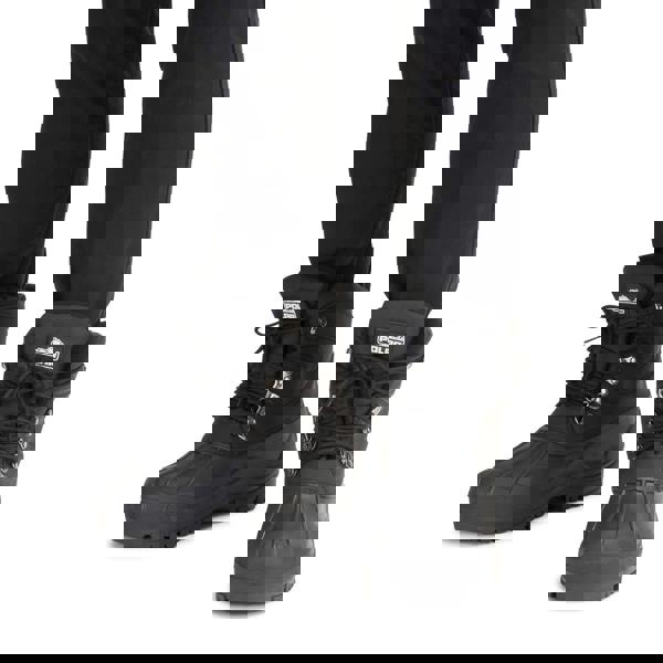 VIVA Polar Mens Snow Boots - Rubber Sole, Lace-Up Closure, Fleece Lined