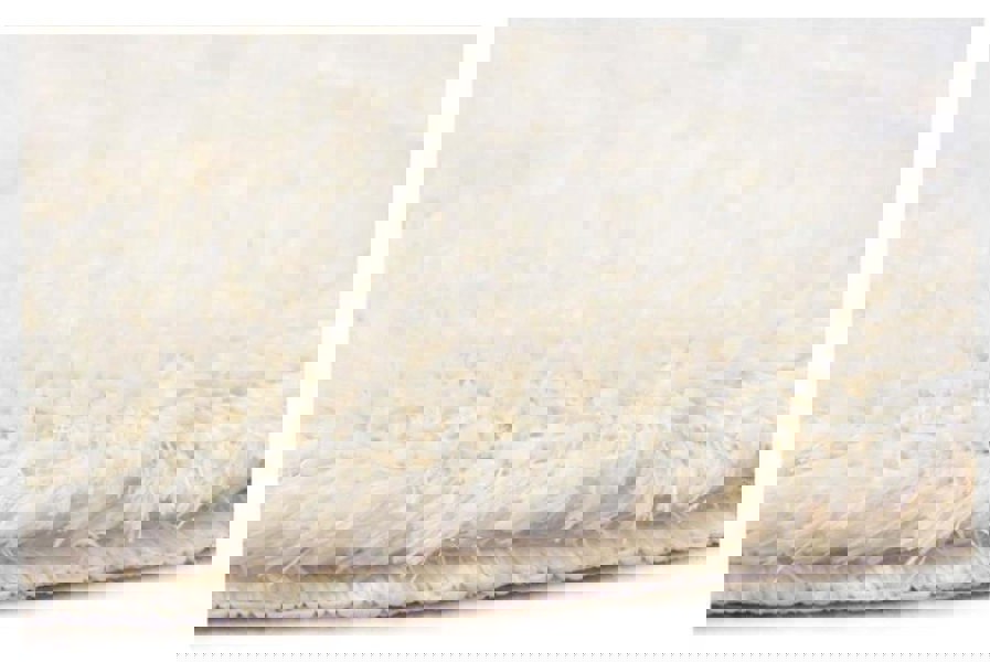 Machine Washable Shaggy Rug Plain Design in White – The Rugs