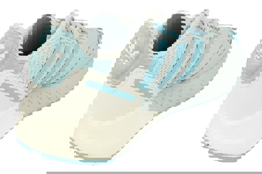 Adidas Originals Zx 1K Boost Womens Sneakers  FY3630 - White Blue Grey Fy3630 - Photo 2