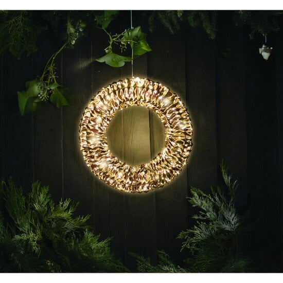 MySmartBuy GoldTwist Wreath 40cm LV