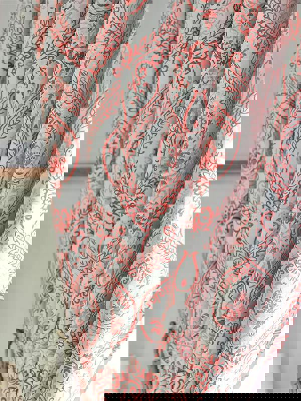 Luxury Living Victoria Room Darkening Ring Top Curtains