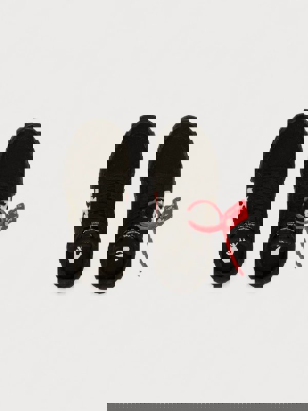 Off-White Vulcanised Lace Up Black White Kids