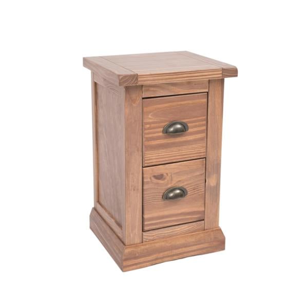 Cabinet Bits Tirolo 2 Drawer Petite Bedside Table