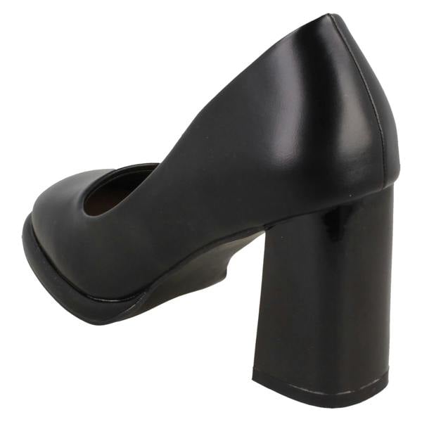 Anne Michelle Womens Anne Michelle Block Heeled Court Shoes F90121