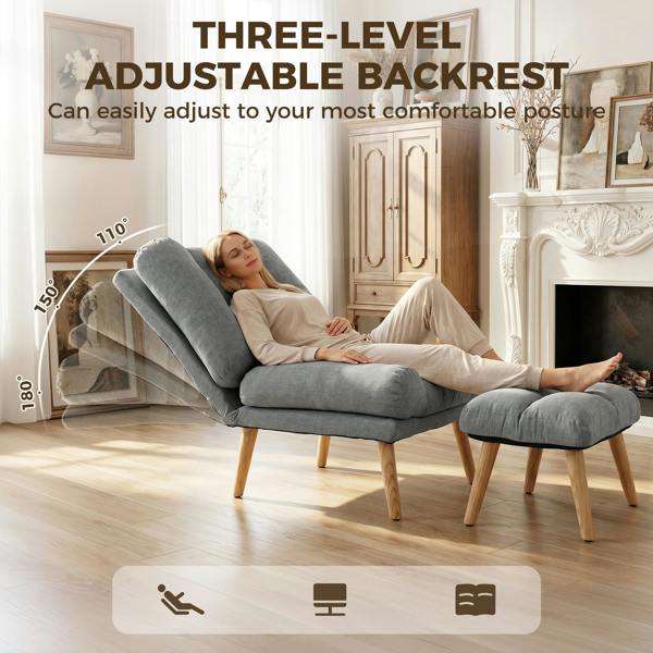 Recliner with Ottoman