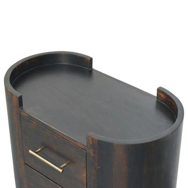 Artisan Furniture Solid Wood Valencia Two-Drawer Bedside Table