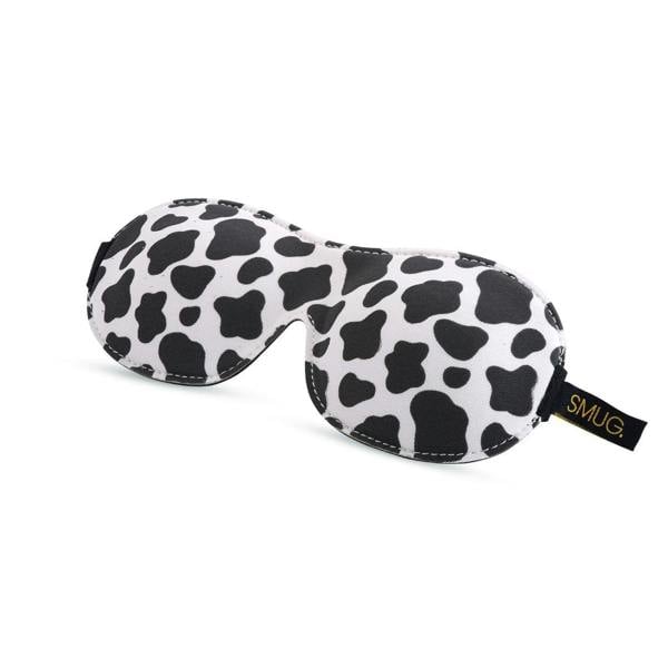 SMUG Contoured 3D Blackout Sleep Mask - Cow Print