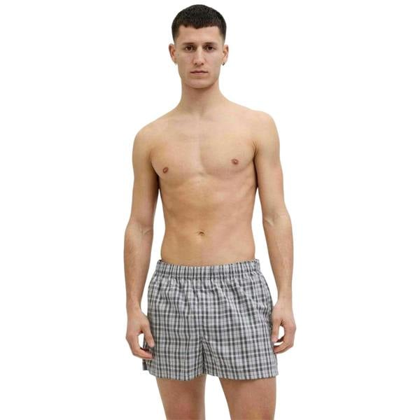 Jack And Jones Mens Milano Boxer Shorts (Pack of 3) - Poppy - 